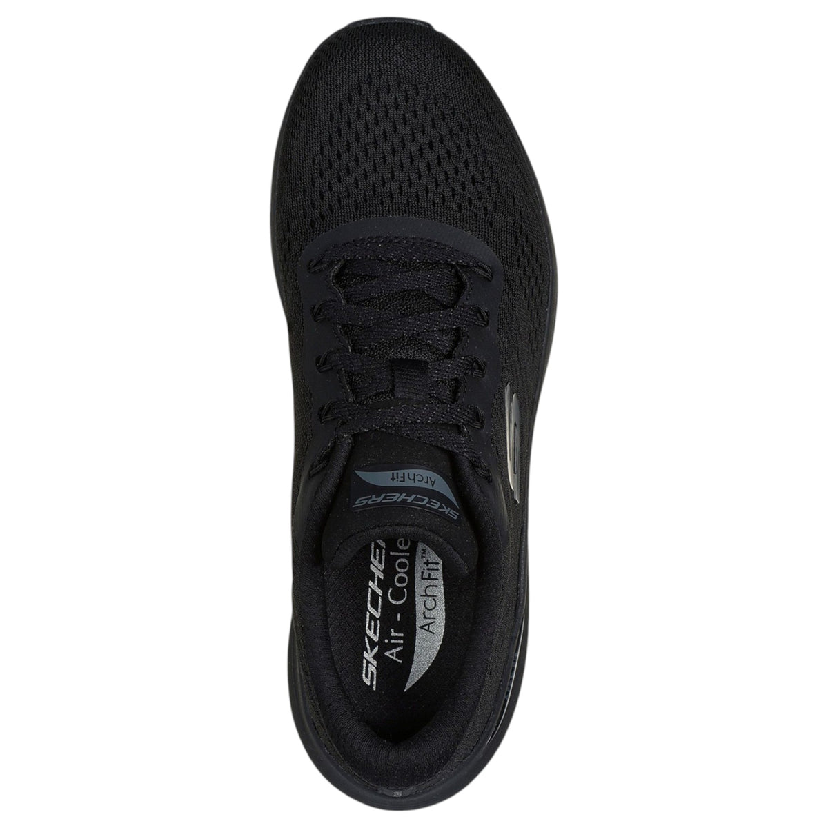 Womens Skechers Arch Fit 2.0 - Big League Shoes Black/Black