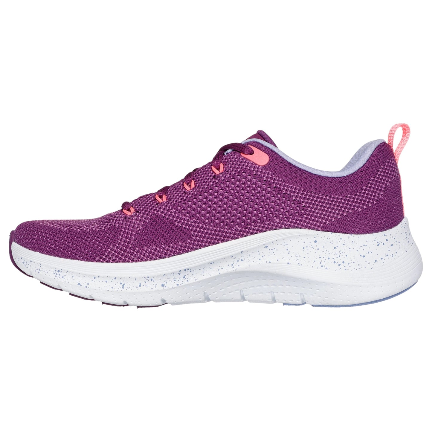 Womens Skechers Arch Fit 2.0 - Fast Paced Athletic Shoes Purple Multi