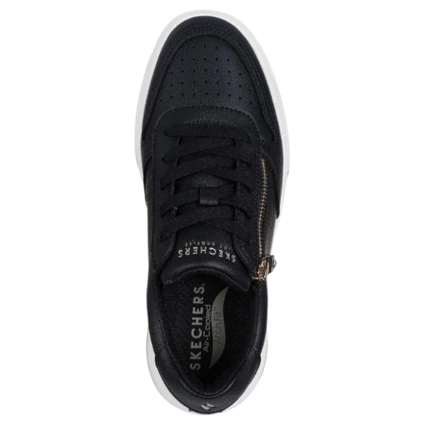 Womens Skechers Arch Fit Arcade - Stroll`N Athletic Shoes Black