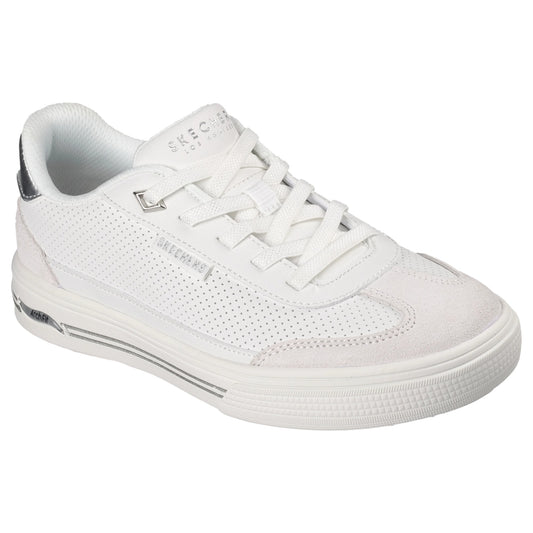 Womens Skechers Arch Fit Arcade Shoes White