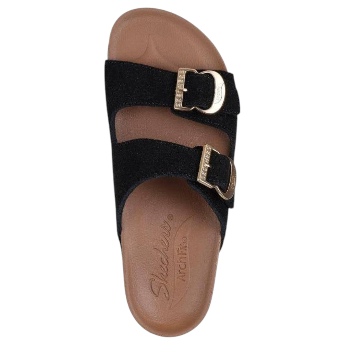 Womens Skechers Arch Fit Granola - Boho Chic Sandal Black