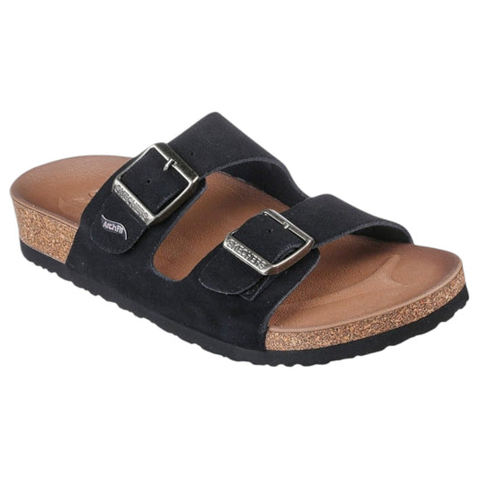 Womens Skechers Arch Fit Granola Sandals Black