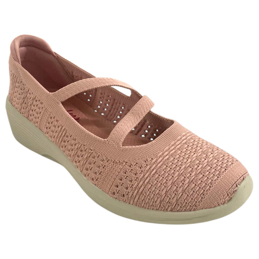 Womens Skechers Arya Slip On Shoes Rose