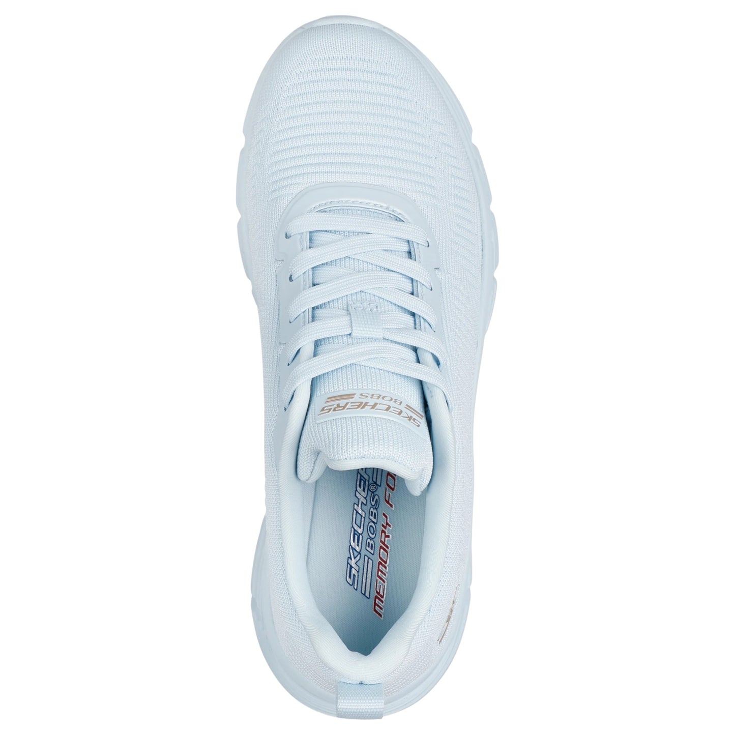 Womens Skechers Bobs B Flex Hi - Flying Hi Athletic Shoes Light Blue