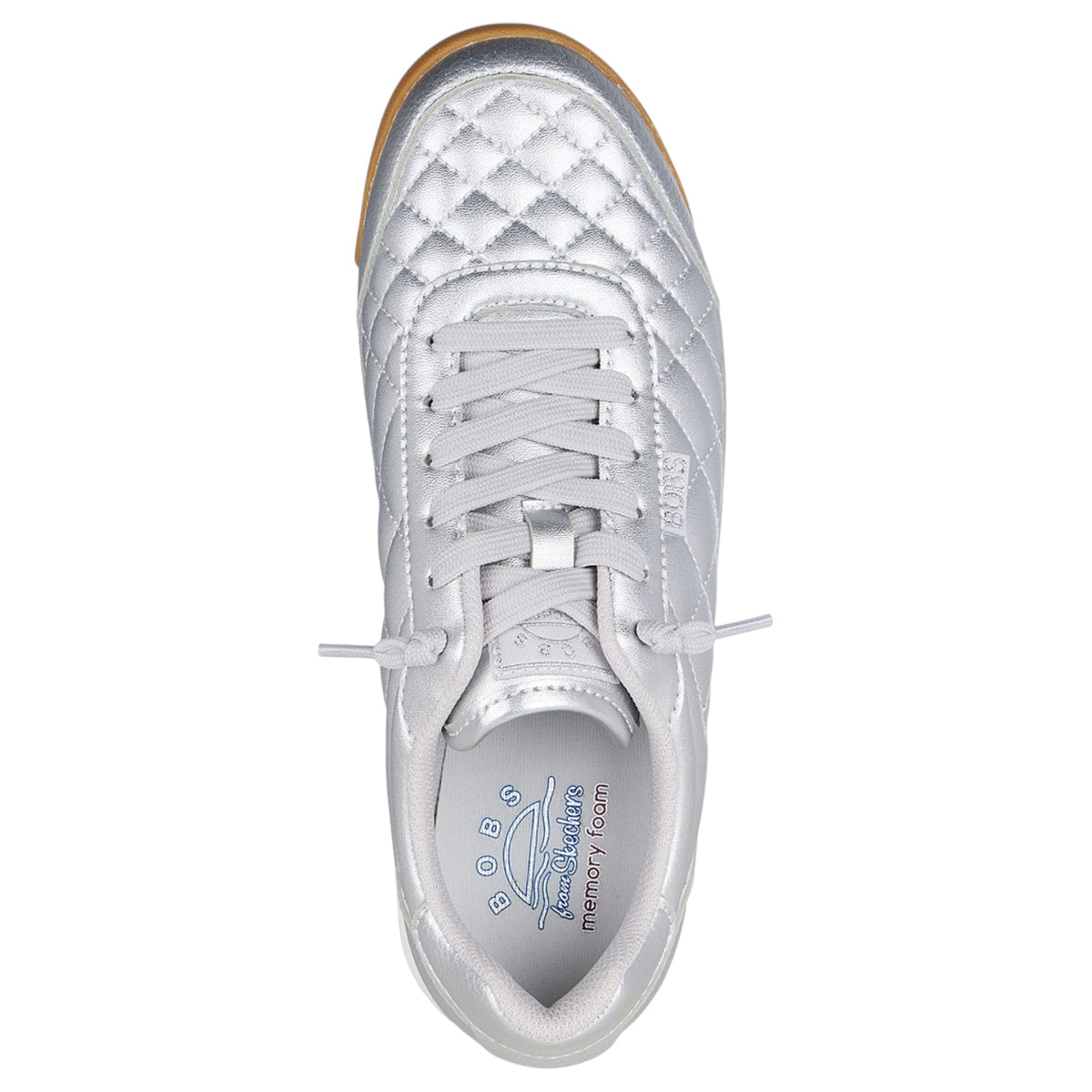 Women Skechers BOBS Billie - Wild Comfort Shoes Silver