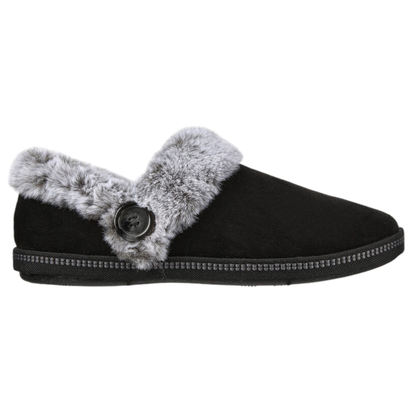 Womens Skechers Cozy Campfire - French Toast Slippers Black