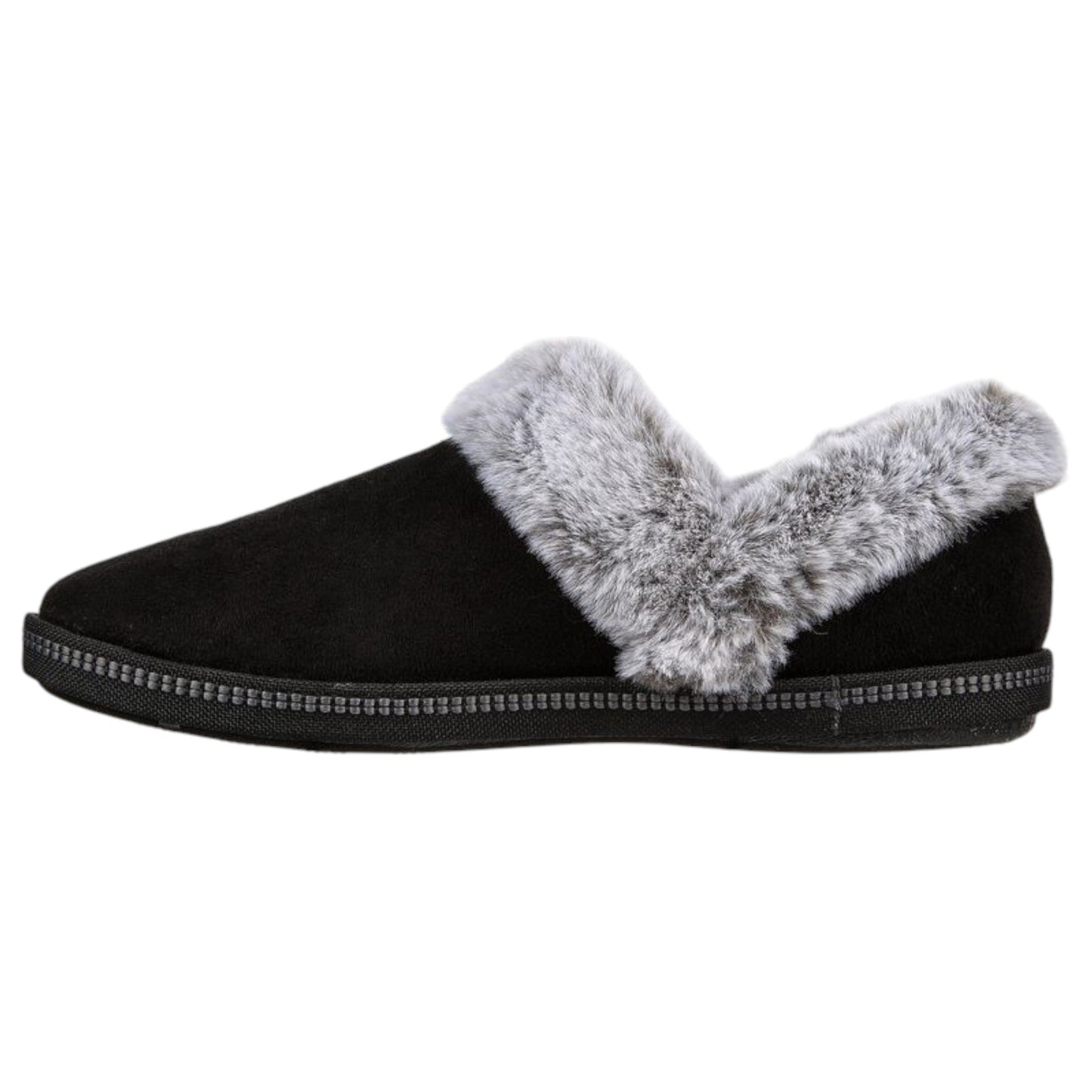 Womens Skechers Cozy Campfire - French Toast Slippers Black