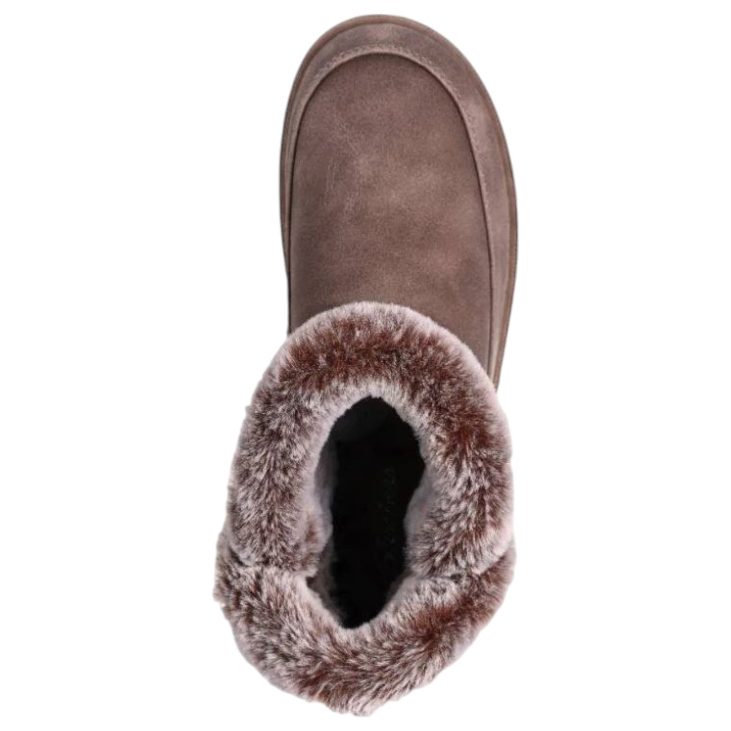 Womens Skechers Cozy Campfire Fresh Breeze Slippers Dark Taupe