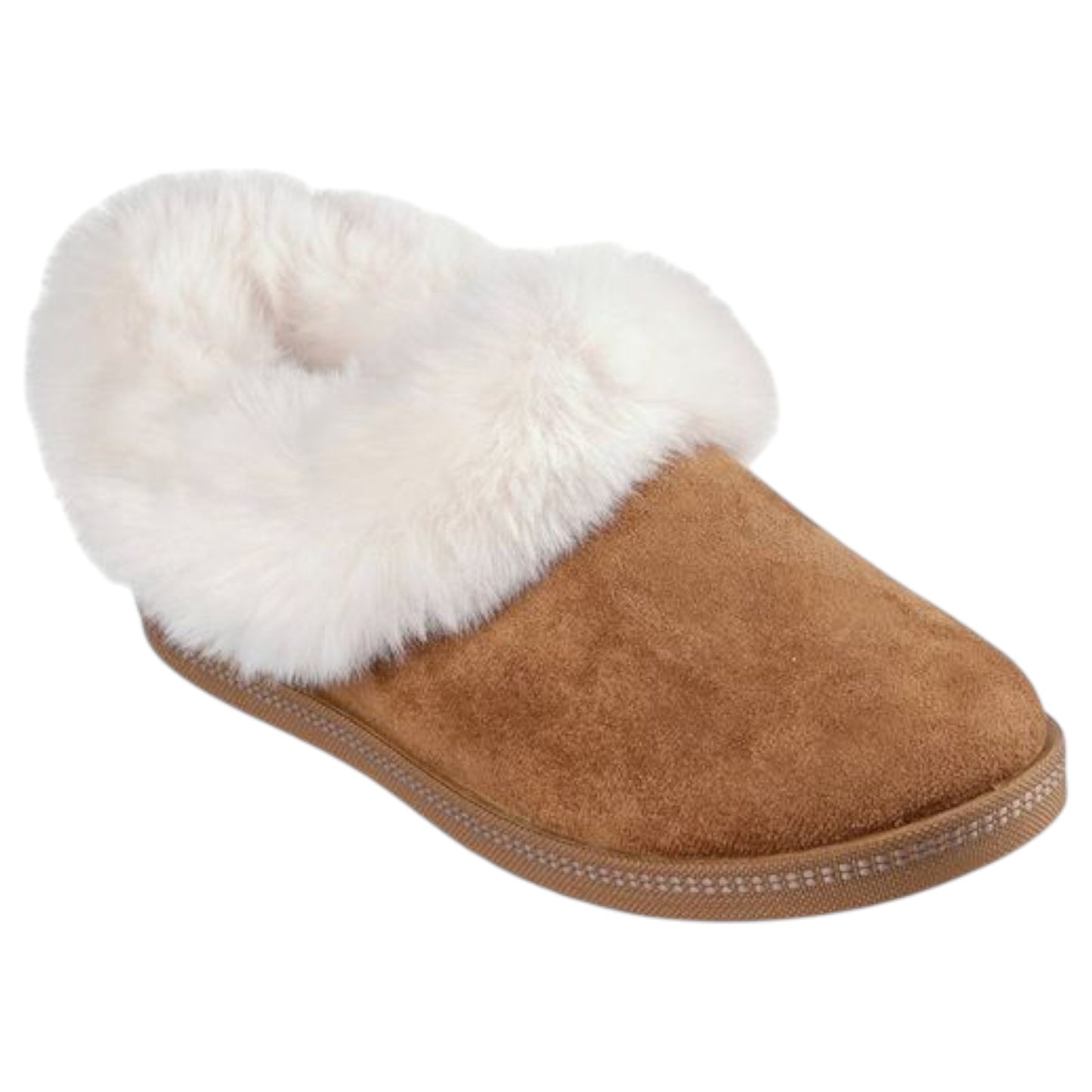 Womens Skechers Cozy Campfire- Winter Nights Slippers Chestnut