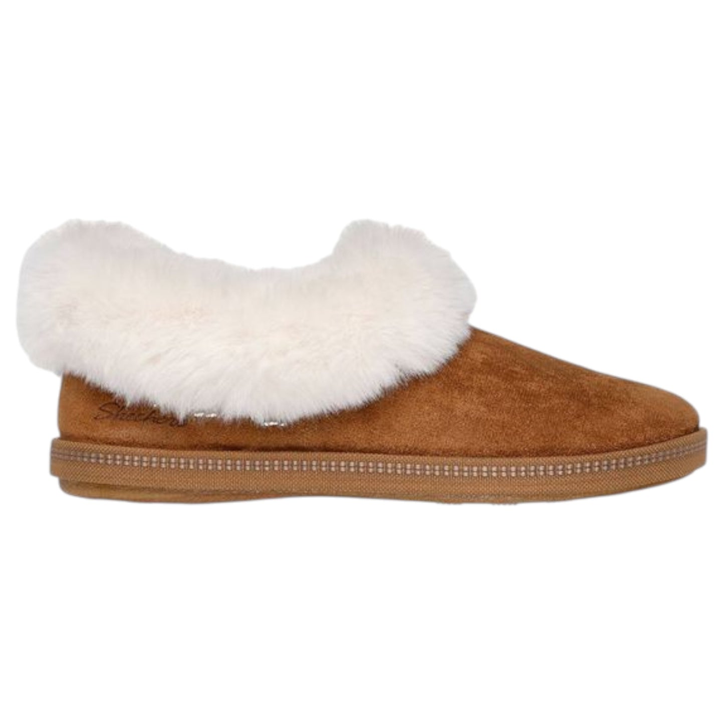 Womens Skechers Cozy Campfire- Winter Nights Slippers Chestnut