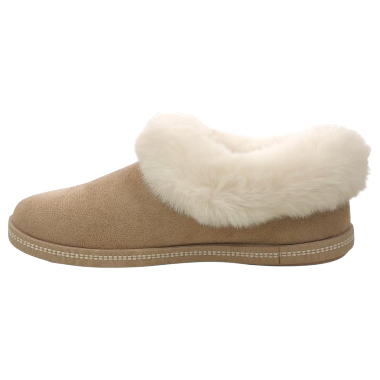 Womens Skechers Skechers Cozy Campfire - Winter Nights Slippers Sand