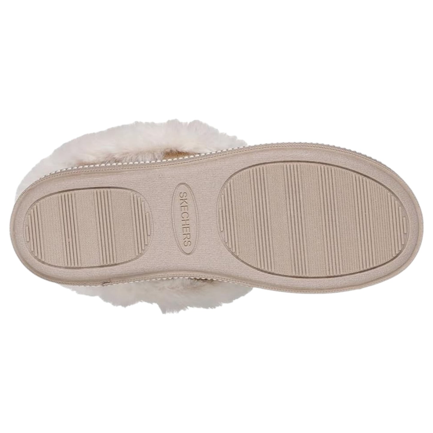 Womens Skechers Skechers Cozy Campfire - Winter Nights Slippers Sand