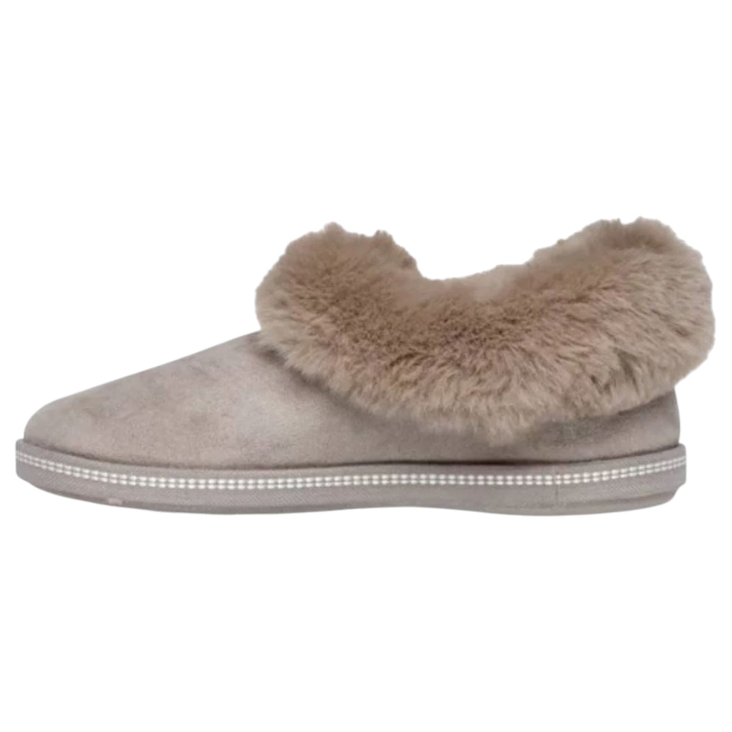 Womens Skechers Cozy Campfire- Winter Nights Slippers Taupe