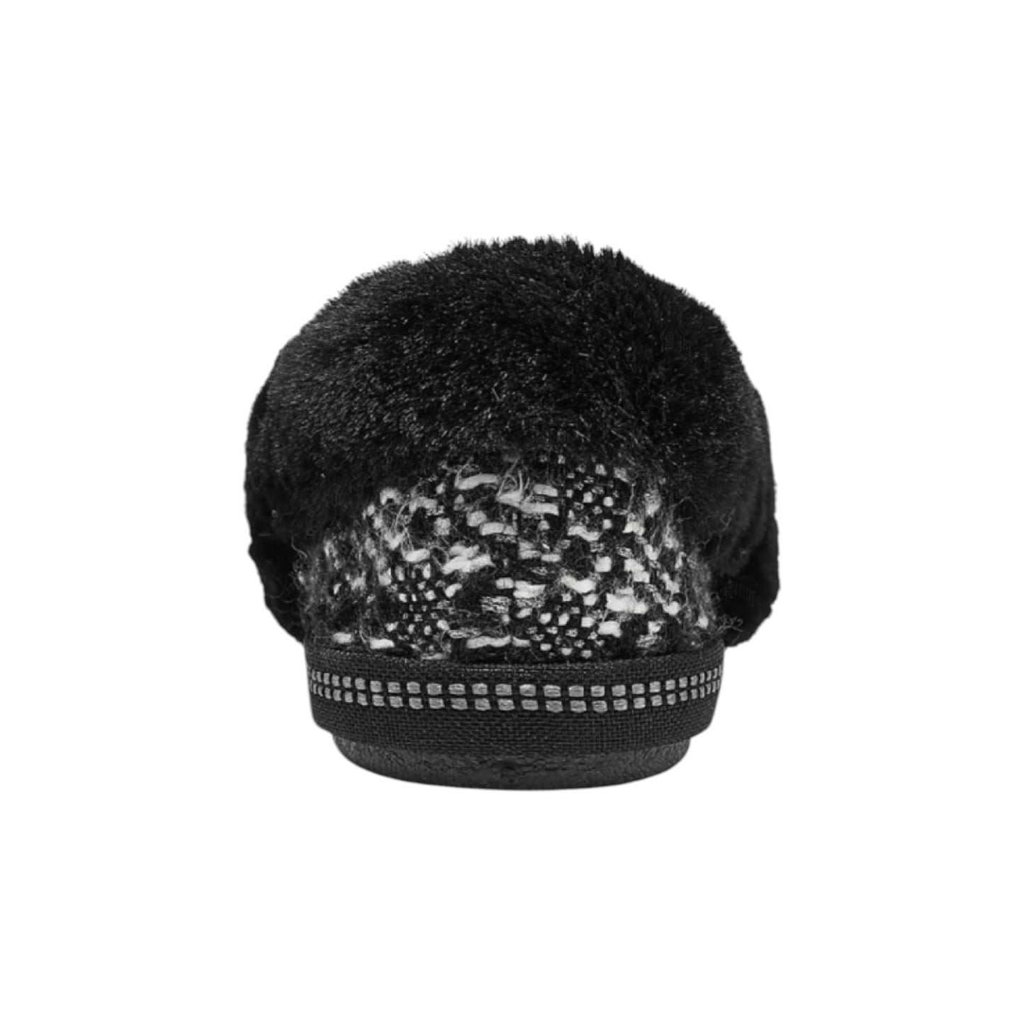 Womens Skechers Cozy Campfire Slippers Black/Silver
