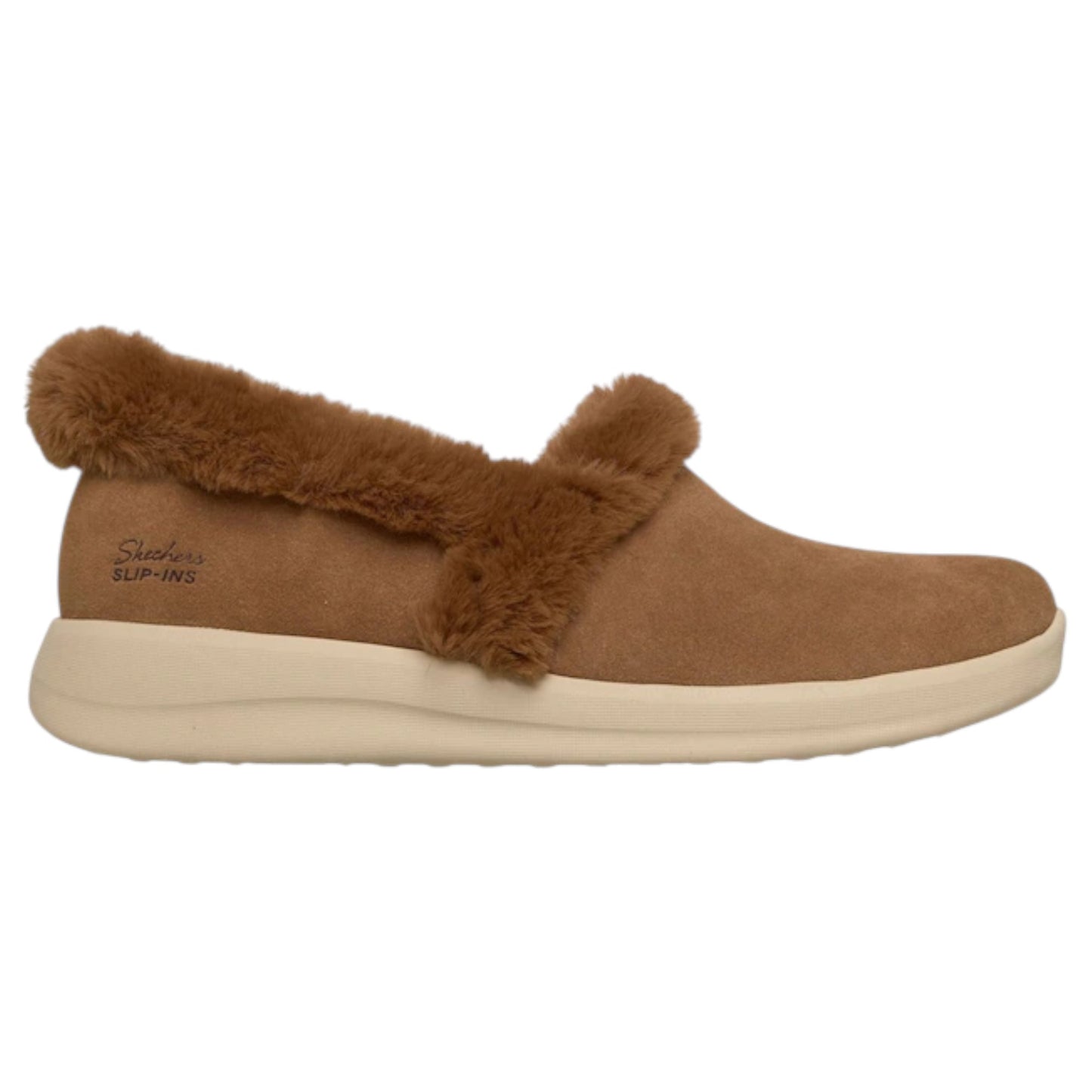 Womens Skechers Cozy Escape - Snowy Bliss Slippers Chestnut