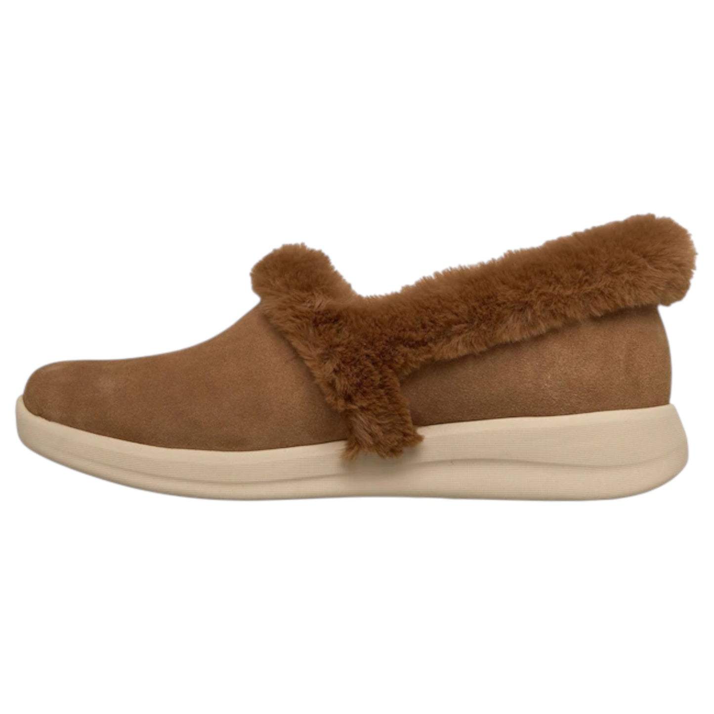 Womens Skechers Cozy Escape - Snowy Bliss Slippers Chestnut