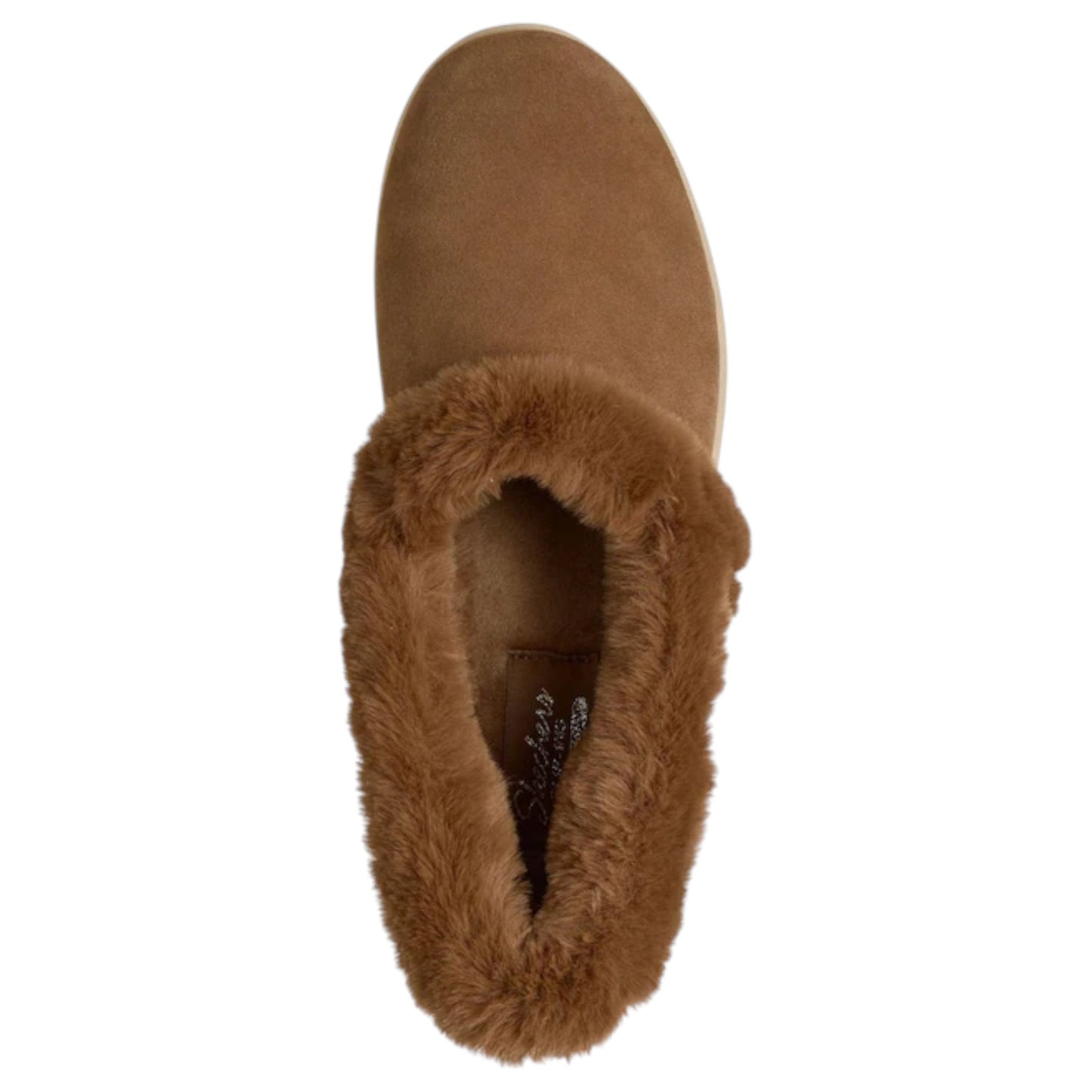 Womens Skechers Cozy Escape - Snowy Bliss Slippers Chestnut