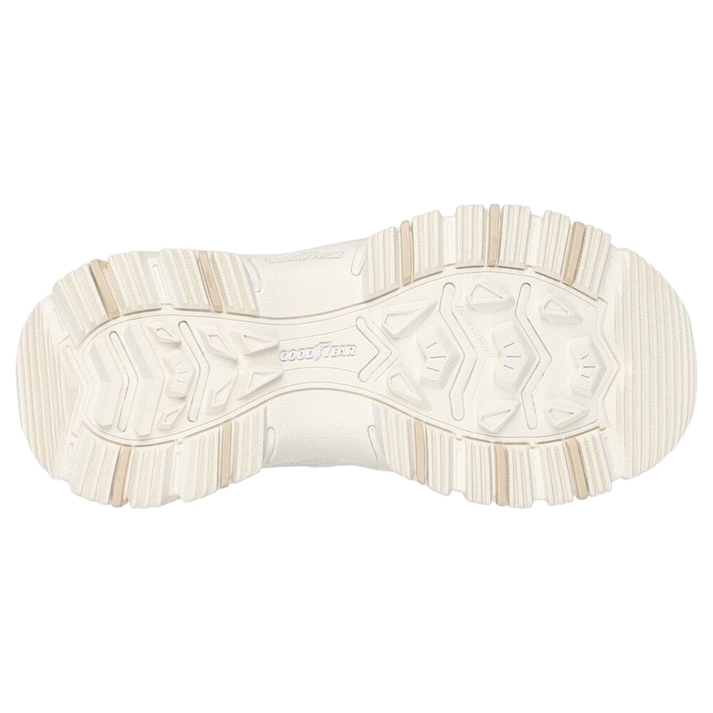 Womens Skechers D'Lites Hiker - Echo Lake Athletic Shoes Off White