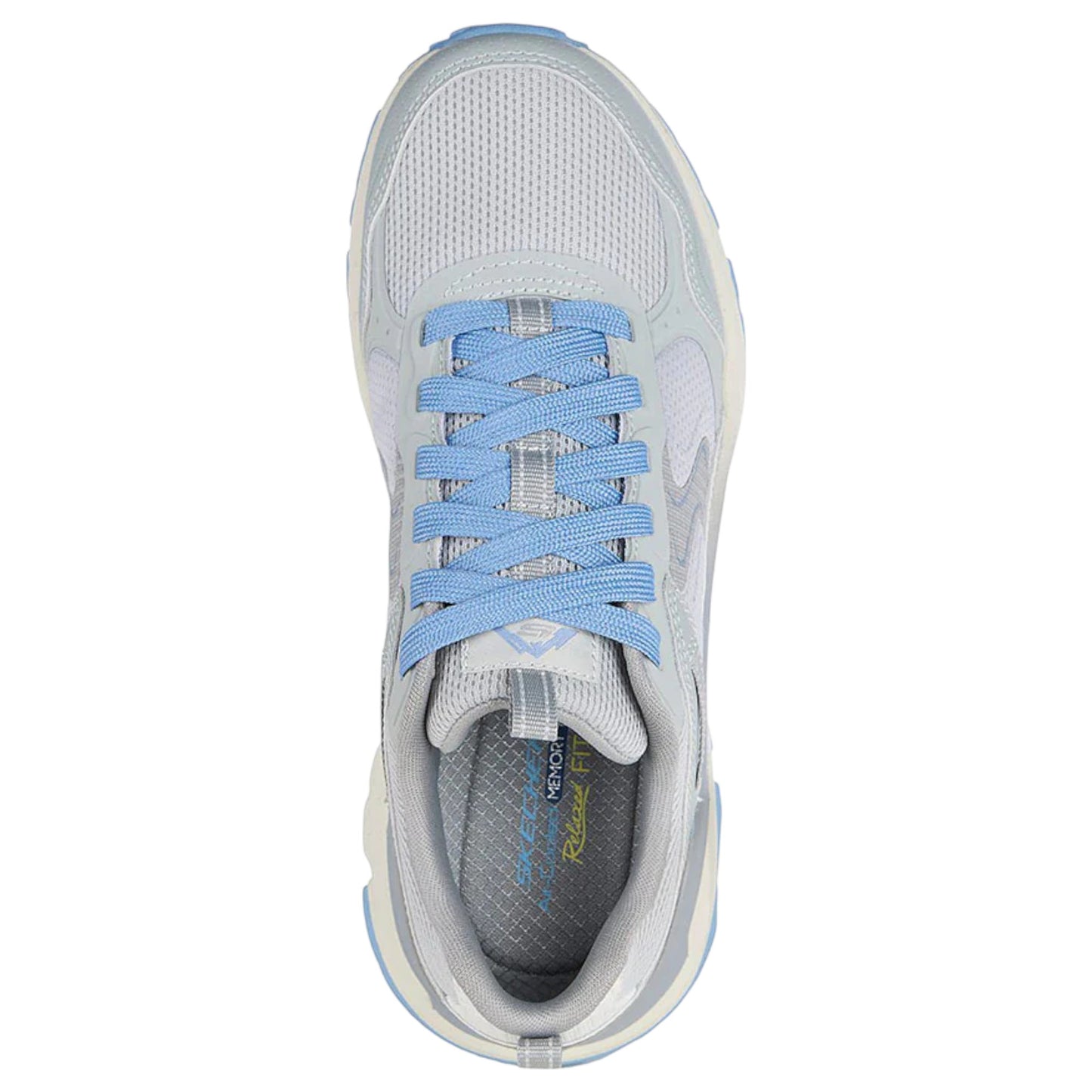 Womens Skechers D'Lux Journey - Franconia Athletic Shoes Blue