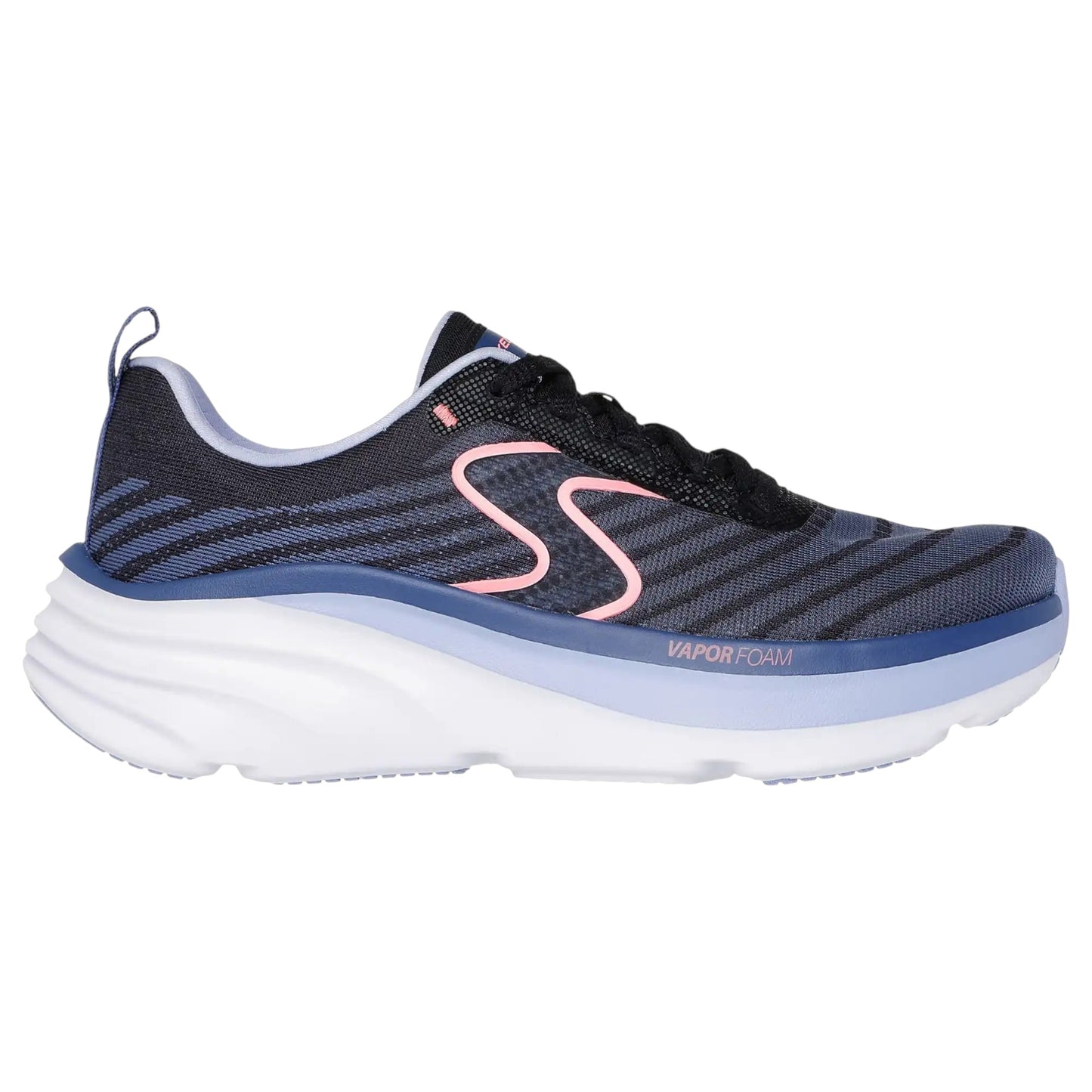 Womens Skechers D'Lux Vapor Athletic Shoes Black Multi