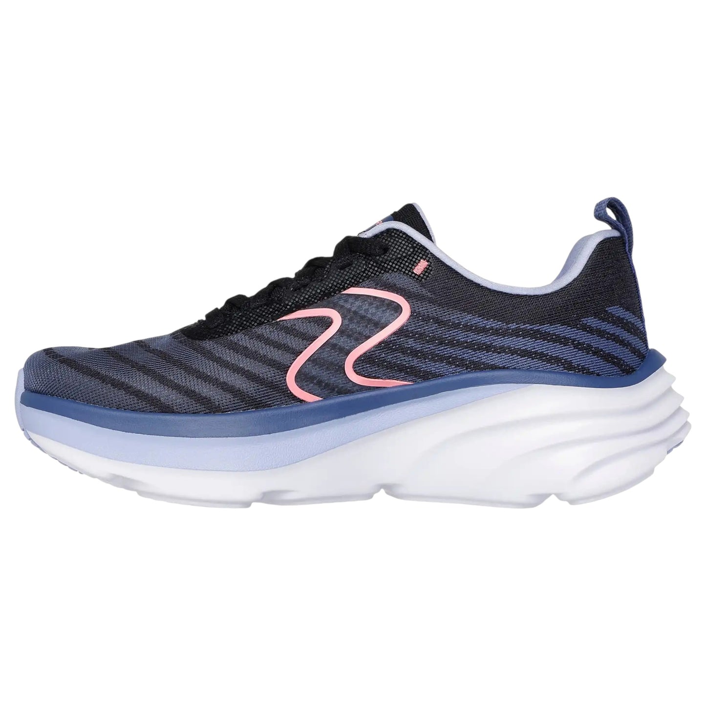Womens Skechers D'Lux Vapor Athletic Shoes Black Multi