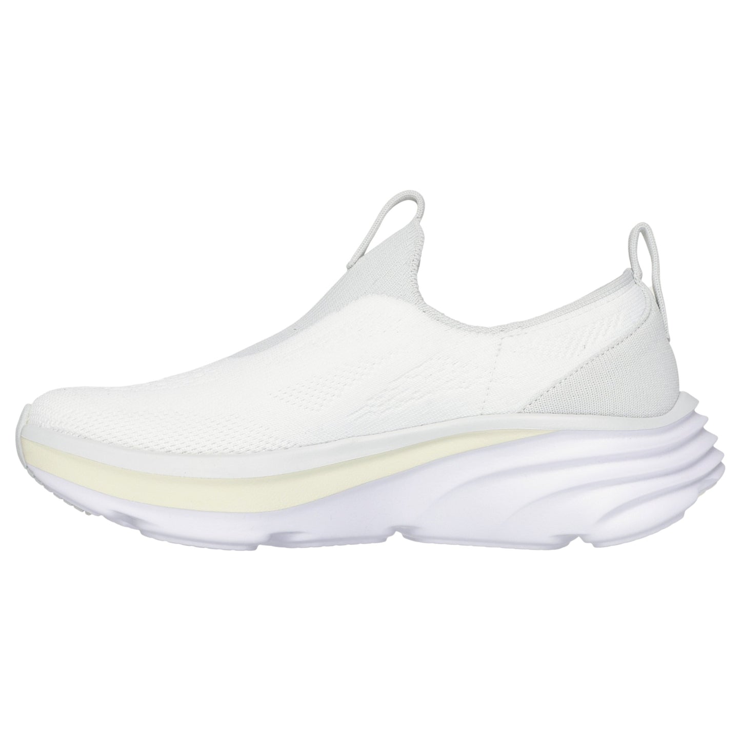 Womens Skechers D'Lux Vapor - Pure Stride Athletic Shoes White Multi