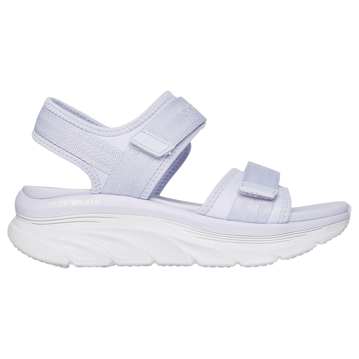 Women Skechers D'Lux Walker - Adored Days - Natural Sandal Lavender