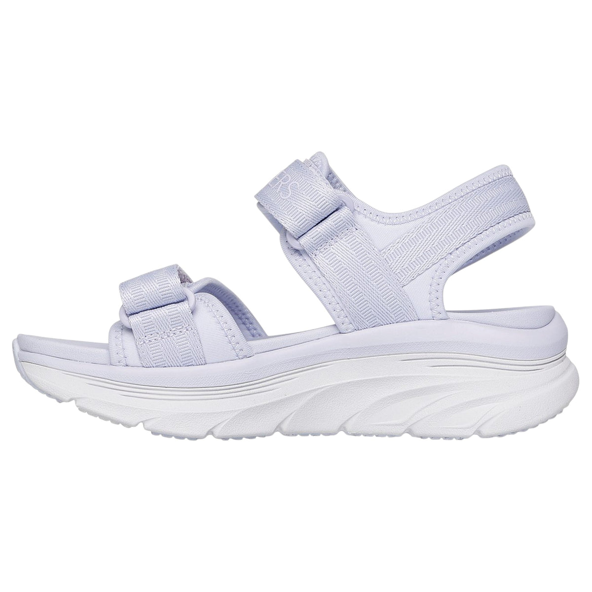 Women Skechers D'Lux Walker - Adored Days - Natural Sandal Lavender