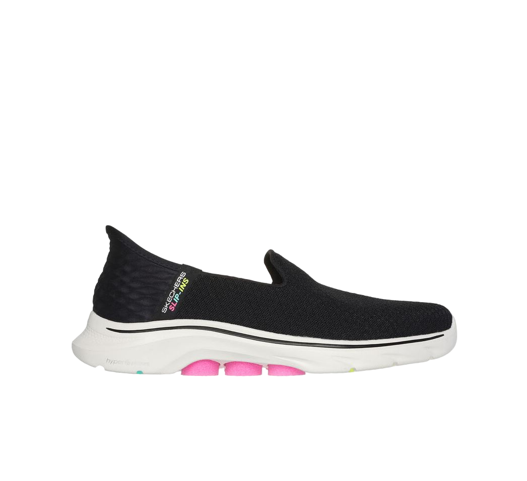 Womens Skechers Go Walk 7- Daley Shoes Black