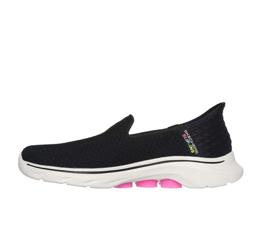 Womens Skechers Go Walk 7- Daley Shoes Black