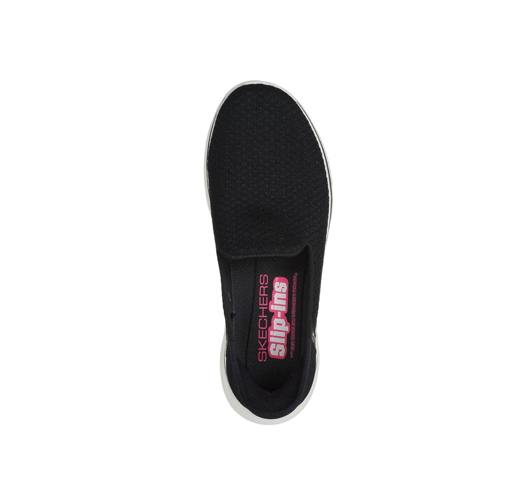 Womens Skechers Go Walk 7- Daley Shoes Black