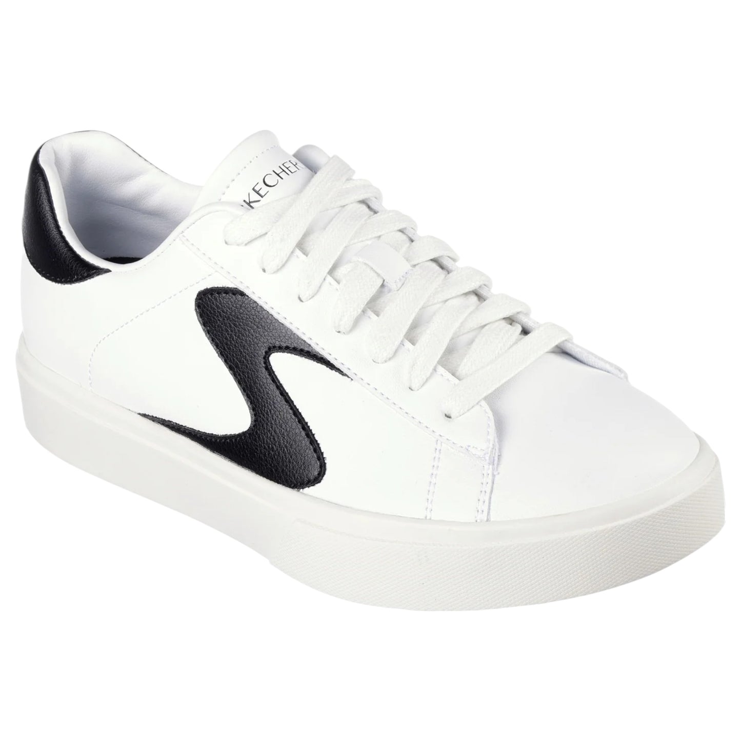 Womens Skechers Eden LX Athletic Shoes White/Black