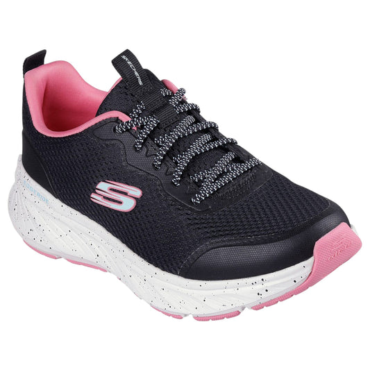 Womens Skechers Edgeride - Smooth Journey Athletic Shoes Black/Pink