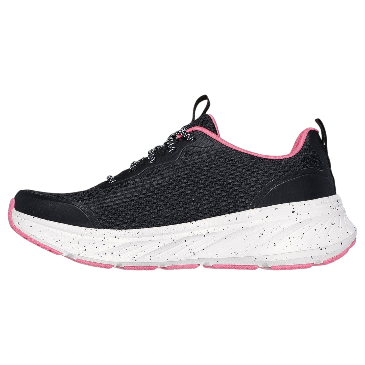 Womens Skechers Edgeride - Smooth Journey Athletic Shoes Black/Pink