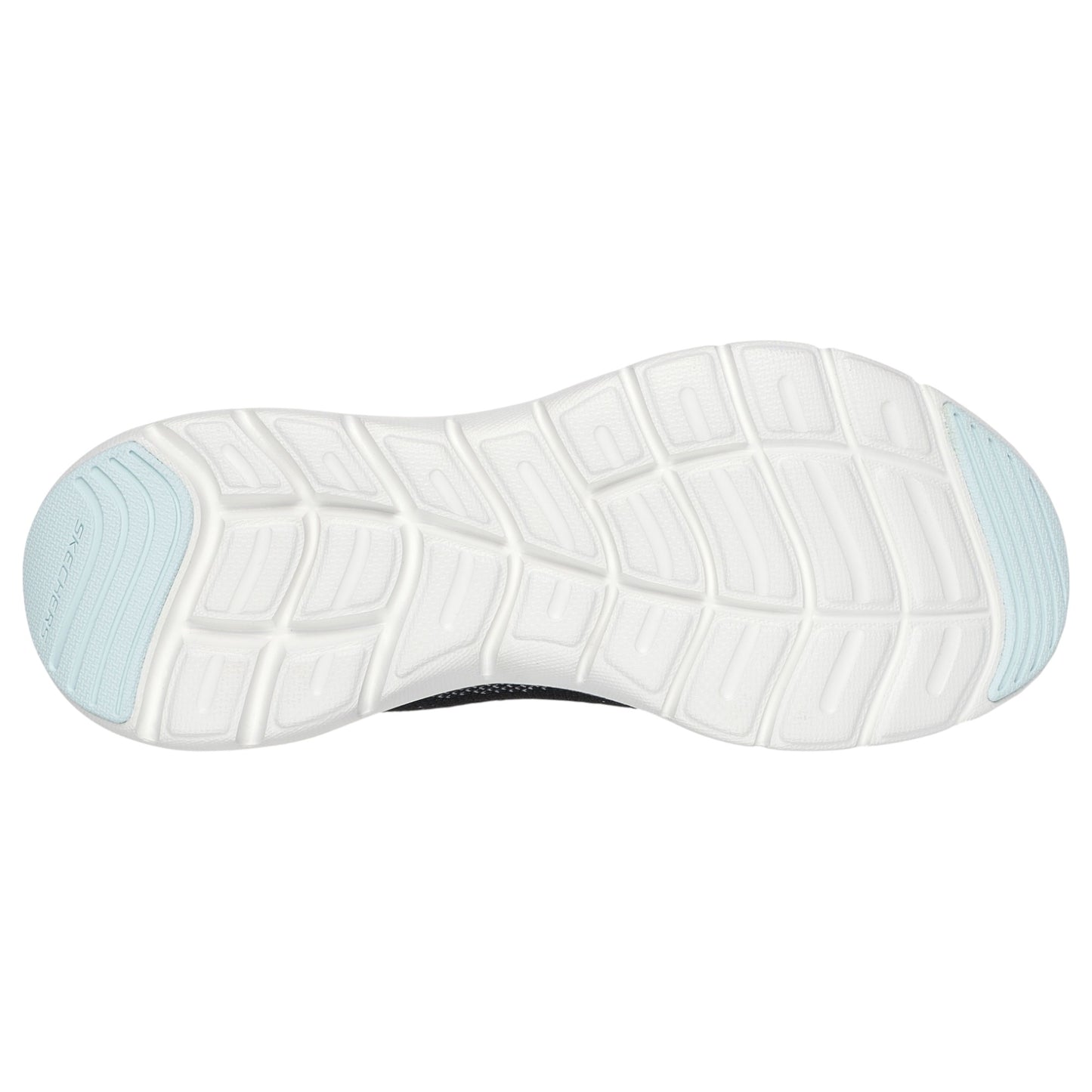 Womens Skechers Flex Appeal 5.0 Athletic Shoes Black Aqua