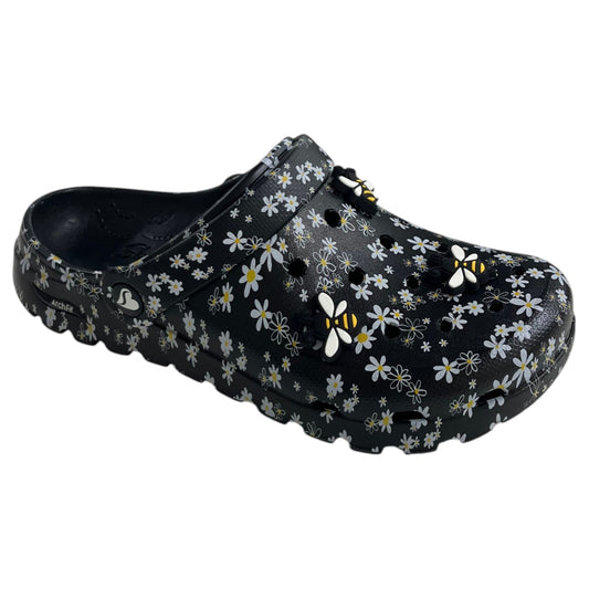 Womens Skechers Foamies: Arch Fit Footsteps - Sunny Days Sandal Black