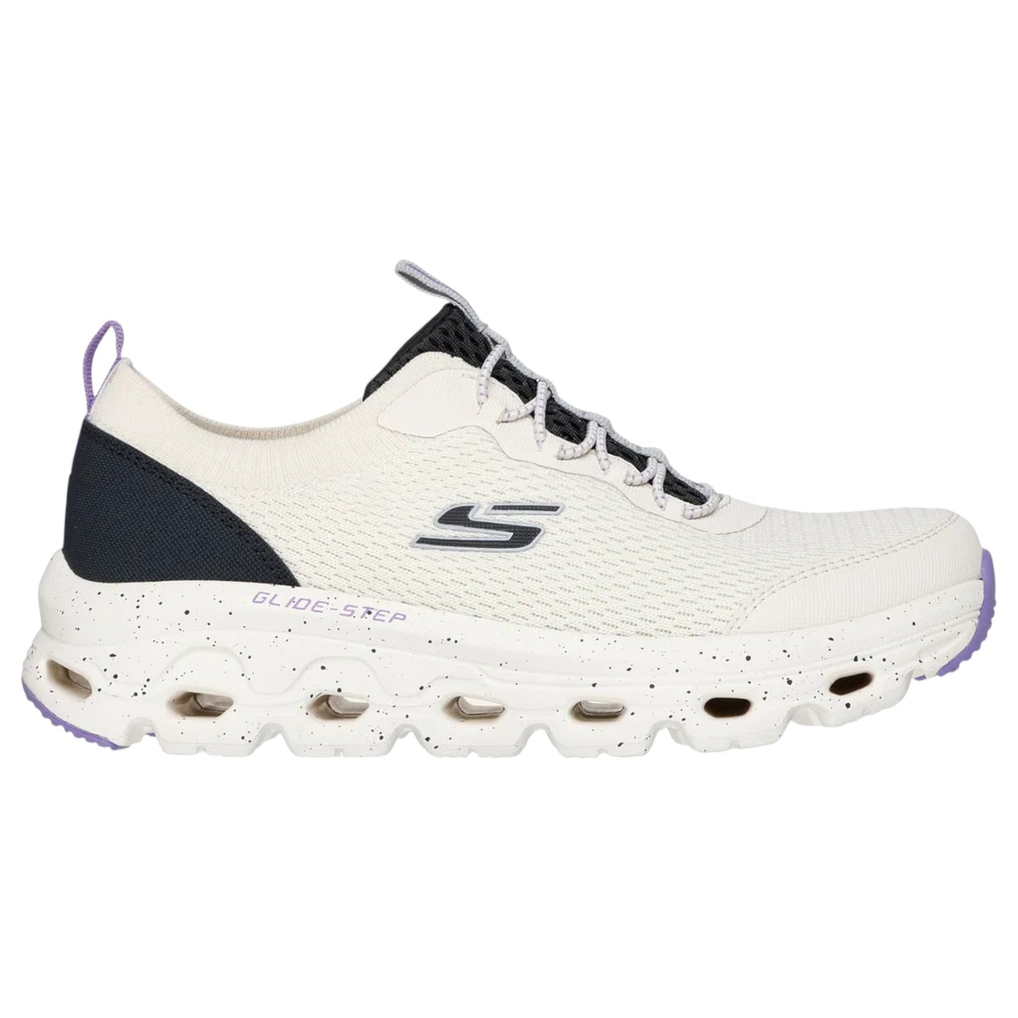 Womens Skechers Glide-Step Sole - Horace Lake Athletic Shoes Off White