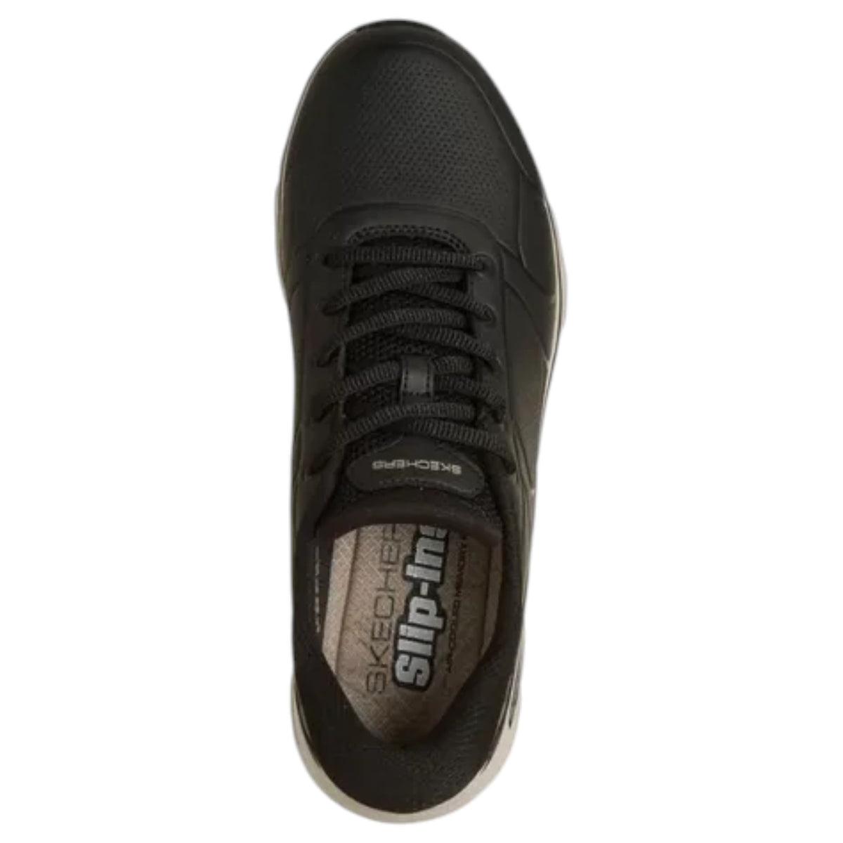 Womens Skechers Glide-Step Gratify-Perfection Shoes Black/Natural
