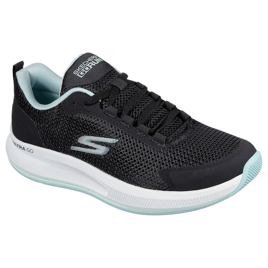 Womens Skechers Go Run Pulse Validate Athletic Shoes Black