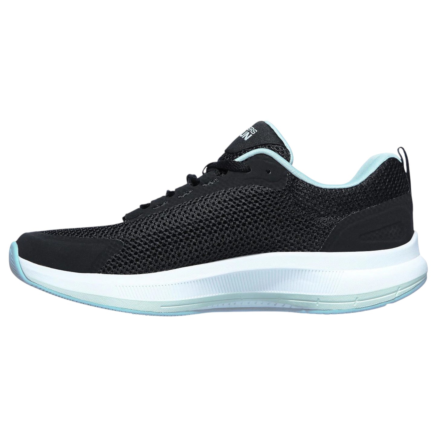 Womens Skechers Go Run Pulse Validate Athletic Shoes Black