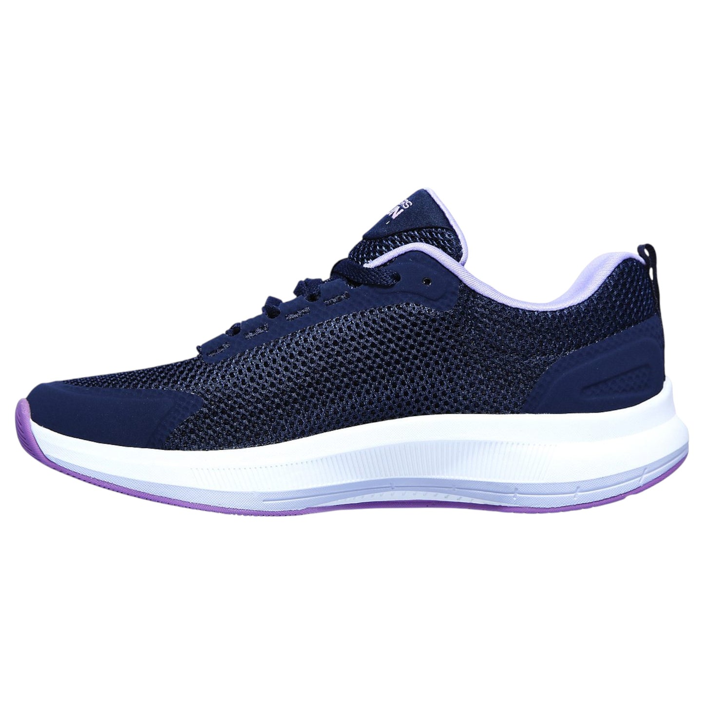 Womens Skechers Go Run Pulse Validate Athletic Shoes Navy/Purple