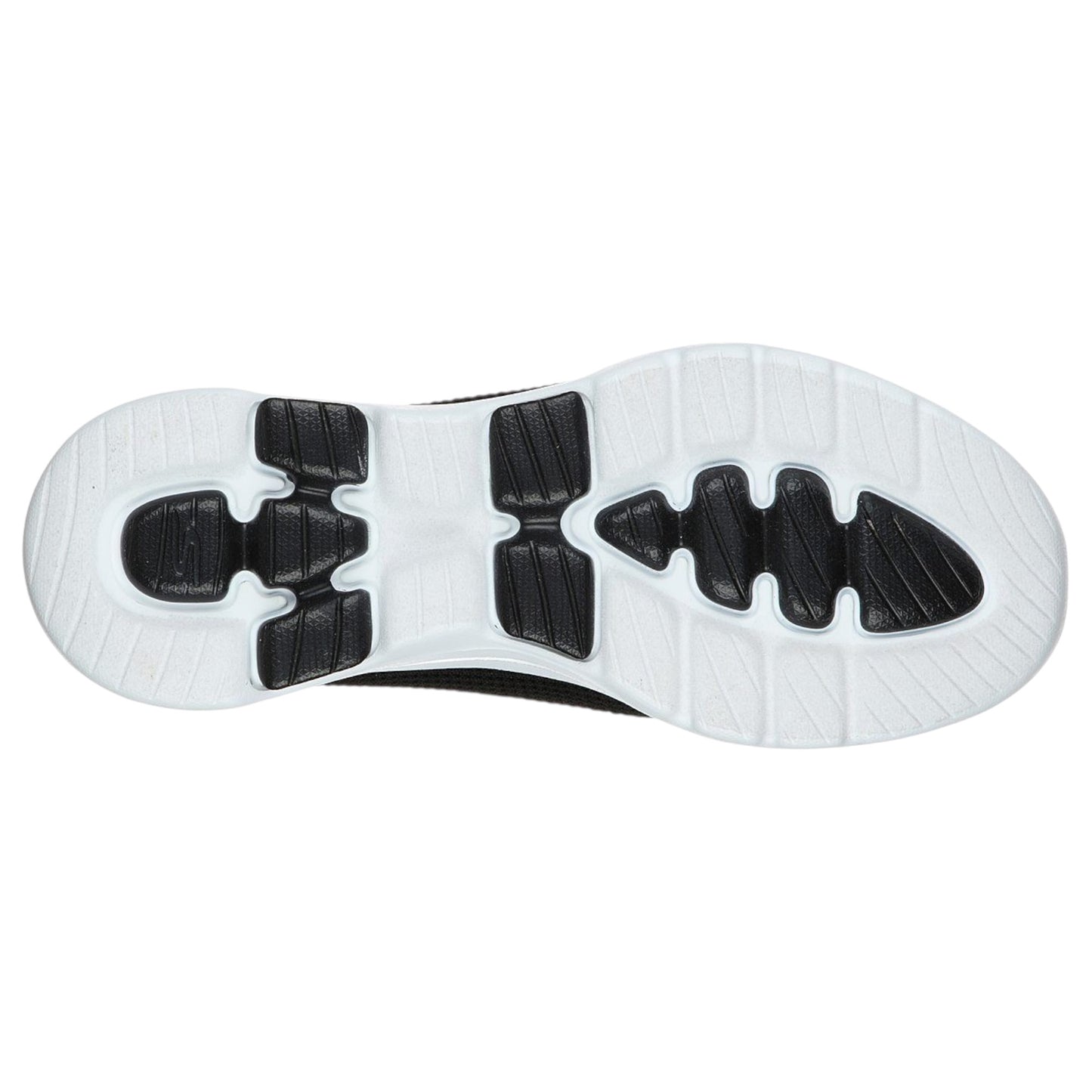 Womens Skechers Go Walk 5 - Blessed Athletic Shoes Black/White