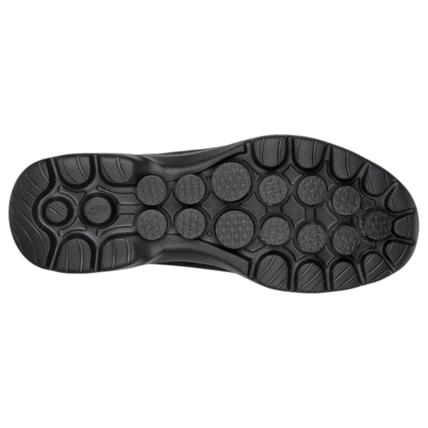Womens Skechers Go Walk 6 - Big Splash Shoes Black/Black