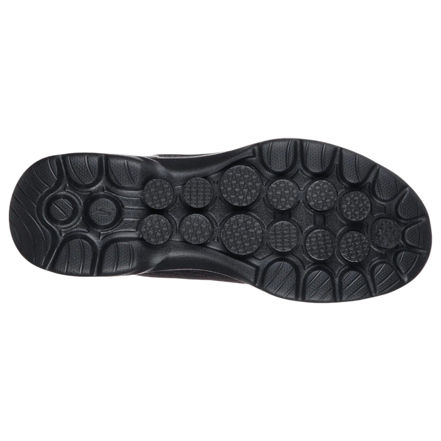 Womens Skechers Go Walk 6 - Iconic Vision Shoes Black/Black