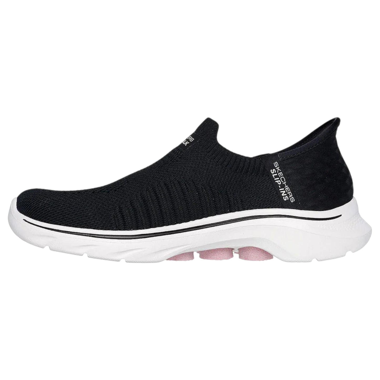 Womens Skechers Go Walk 7- Dalya Athletic Shoes Black/Pink
