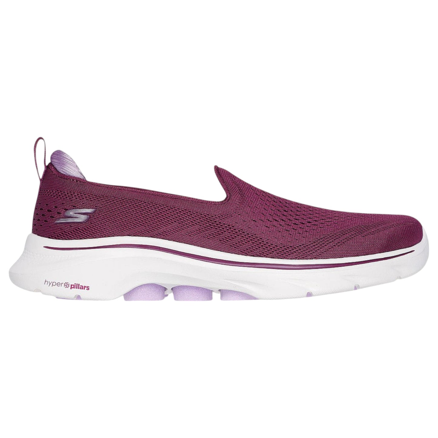 Womens Skechers Go Walk 7 - Vina Shoes Plum