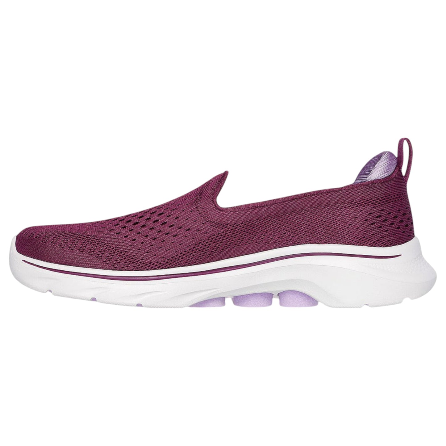 Womens Skechers Go Walk 7 - Vina Shoes Plum
