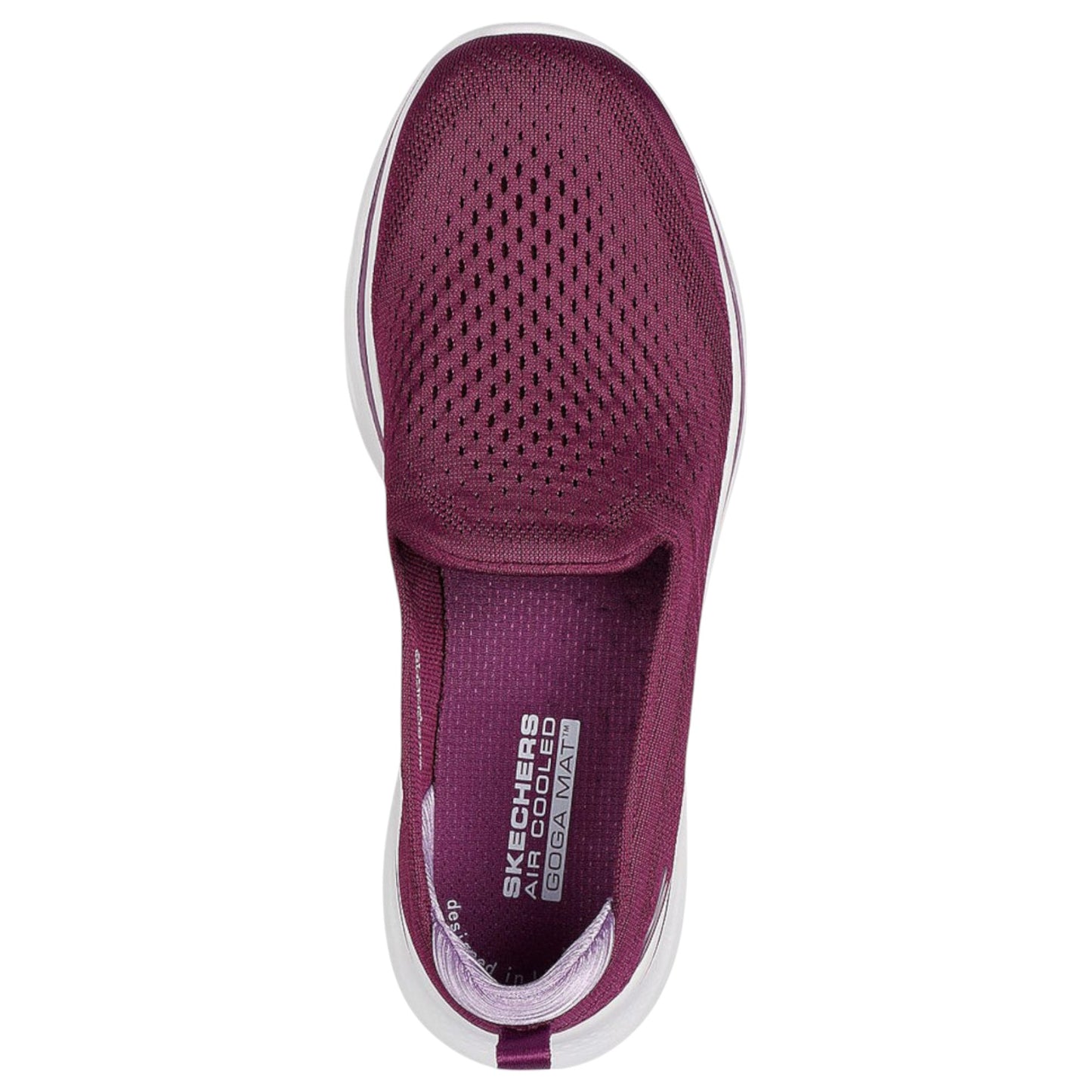 Womens Skechers Go Walk 7 - Vina Shoes Plum