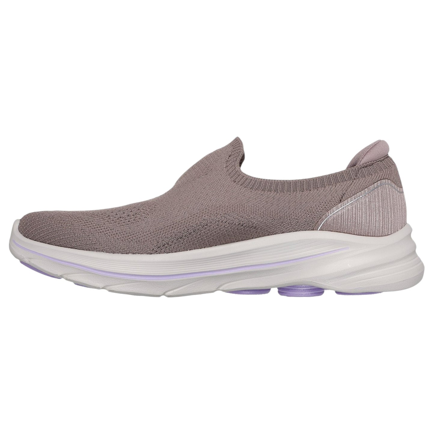 Womens Skechers Go Walk 8 - Aleena Athletic Shoes Taupe/Lavender