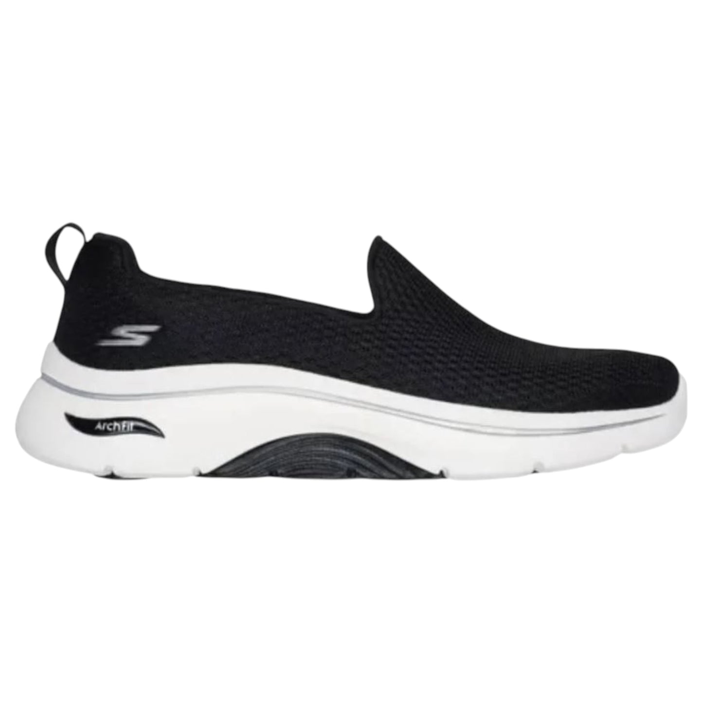 Womens Skechers Go Walk Arch Fit 2.0 - Saida Athletic Shoes Black/White